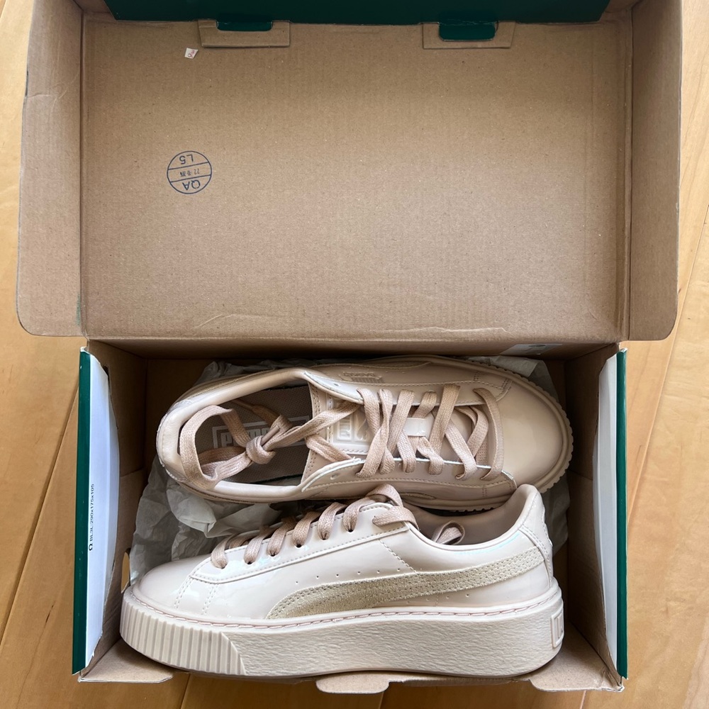 Puma basket platform patent Frappe - women US6